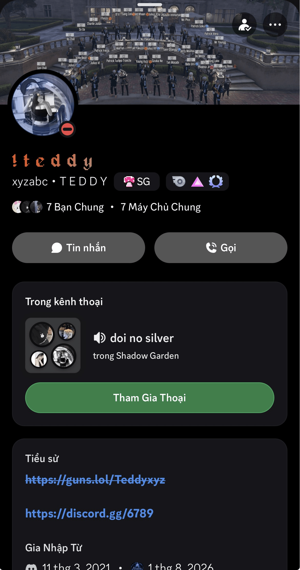 Discord profile 12