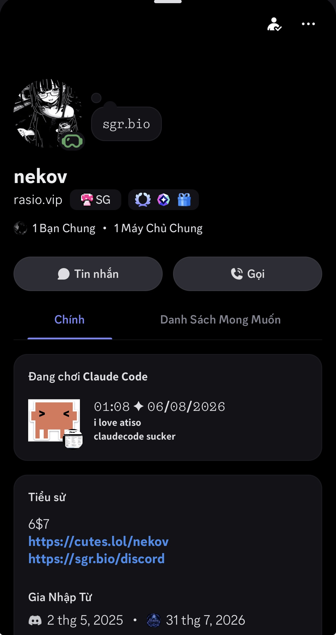 Discord profile 15