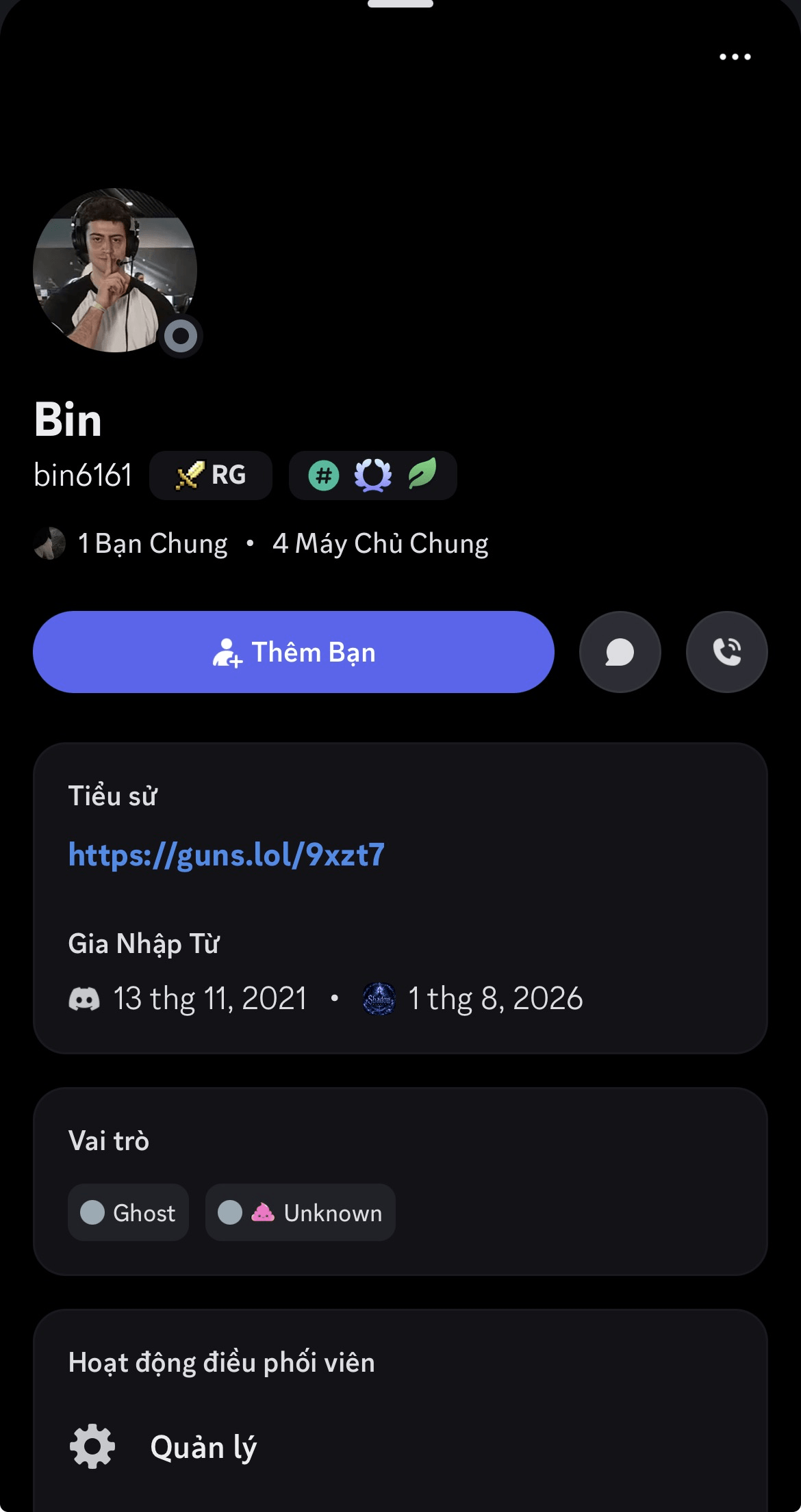 Discord profile 3